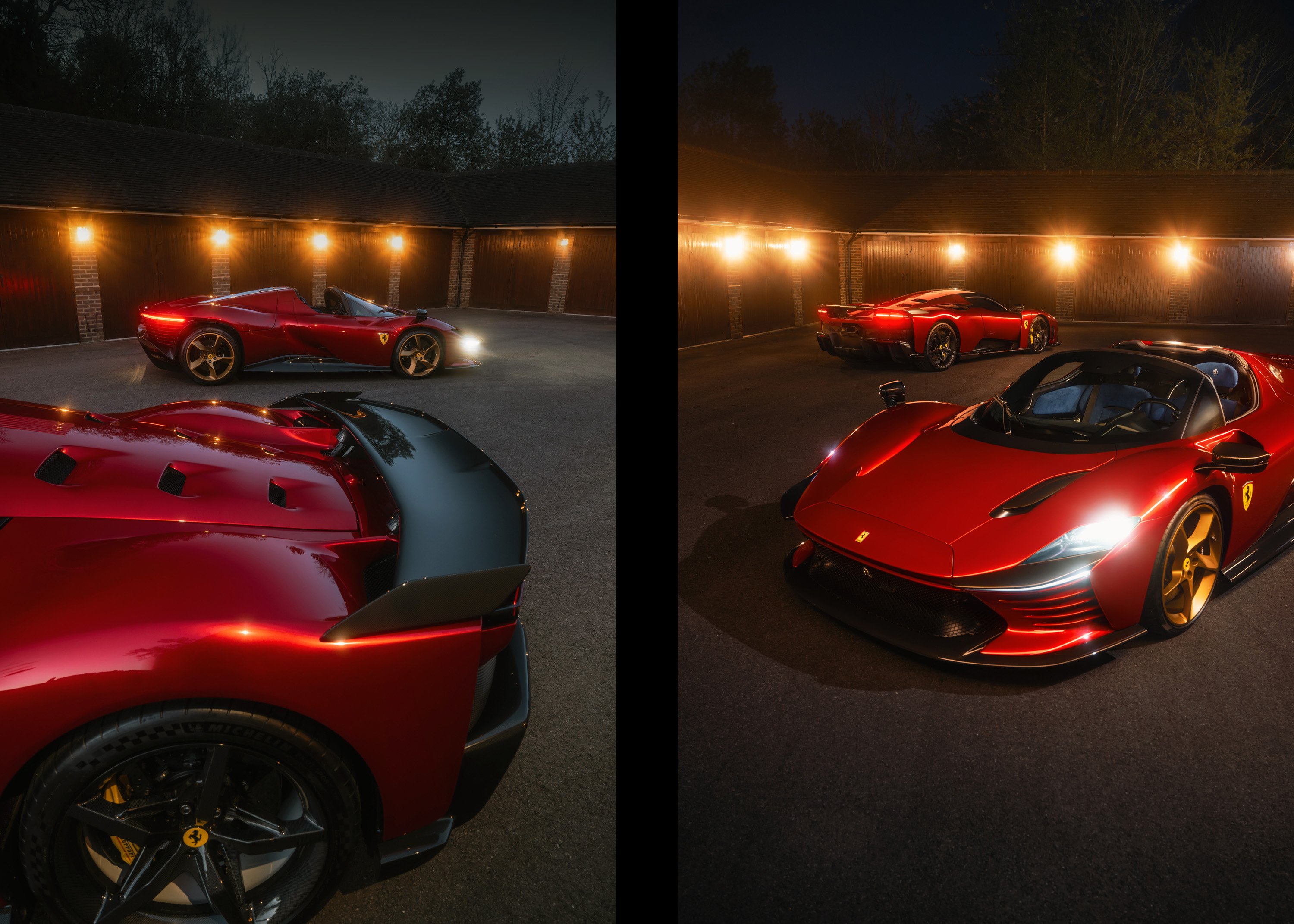 Ferrari SP3 Daytona and Ferrari F80